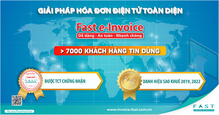 Fast e-Invoice - Giải pháp hóa đơn điện tử toàn diện